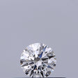 0.19 carat Round diamond E VVS1 Excellent