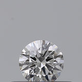 0.23 carat Round diamond F  IF Excellent