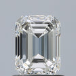 0.90 carat Emerald diamond F VVS2 