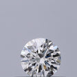 0.24 carat Round diamond E VVS2 Excellent