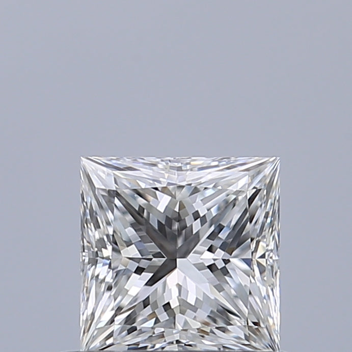 0.53 carat Princess diamond E VVS2 