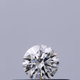 0.18 carat Round diamond E VVS2 Excellent