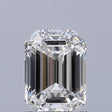 0.70 carat Emerald diamond F IF 