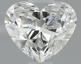 0.80 carat Heart diamond E VVS2 