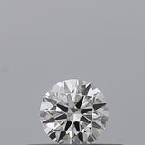 0.18 carat Round diamond D  VVS2 Excellent
