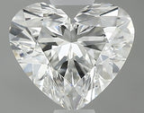 0.60 carat Heart diamond H VVS2 