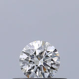 0.24 carat Round diamond F IF Excellent