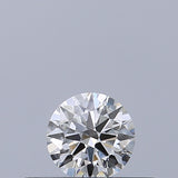 0.22 carat Round diamond F VVS2 Excellent