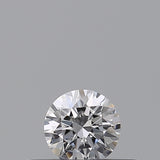 0.19 carat Round diamond D  VVS2 Excellent