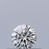 0.24 carat Round diamond E VVS2 Excellent
