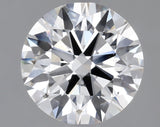 1.54 carat Round diamond H SI1 Excellent