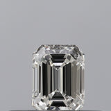 0.23 carat Emerald diamond F VVS2 