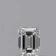 0.27 carat Emerald diamond F VVS1 