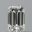 0.41 carat Emerald diamond F IF VeryGood