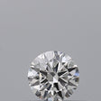 0.23 carat Round diamond E IF Excellent