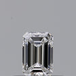0.23 carat Emerald diamond D VS2 