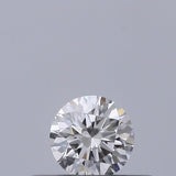 0.18 carat Round diamond E VS2 Excellent