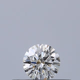 0.18 carat Round diamond F IF Excellent