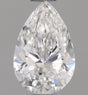0.70 carat Pear diamond F VVS1 