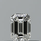 0.26 carat Emerald diamond F IF 