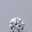 0.18 carat Round diamond E VVS1 Excellent
