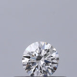 0.18 carat Round diamond E VVS1 Excellent