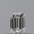0.26 carat Emerald diamond E VVS1 