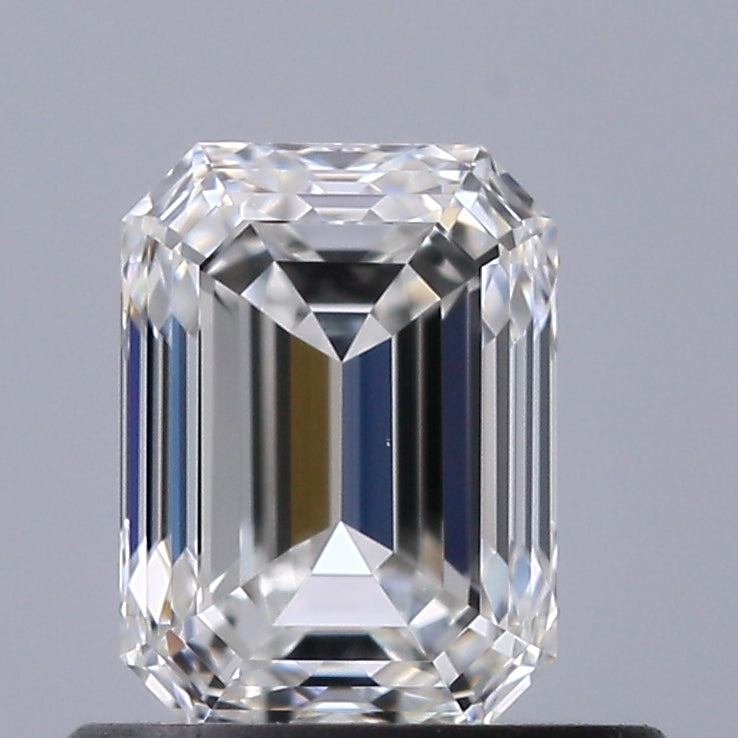 0.70 carat Emerald diamond F VVS2 