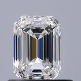 0.70 carat Emerald diamond F VVS2 