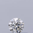 0.21 carat Round diamond E IF Excellent
