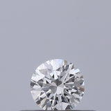 0.19 carat Round diamond E VVS2 Excellent