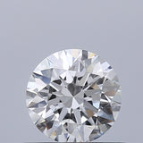 0.53 carat Round diamond E VVS1 Excellent