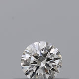 0.19 carat Round diamond E  VVS1 Excellent