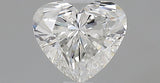 0.70 carat Heart diamond F IF VeryGood