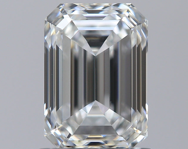 1.10 carat Emerald diamond F VVS1 