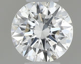 0.21 carat Round diamond D  VVS2 Excellent