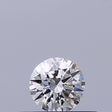 0.24 carat Round diamond E IF Excellent