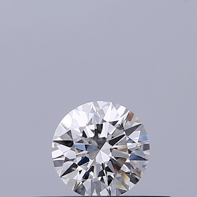 0.24 carat Round diamond E IF Excellent