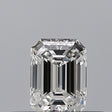 0.30 carat Emerald diamond E VVS2 