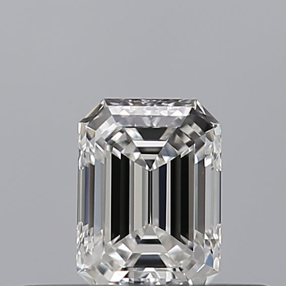 0.30 carat Emerald diamond E VVS2 