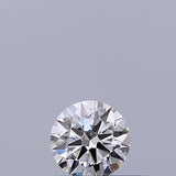 0.18 carat Round diamond E VVS1 Excellent
