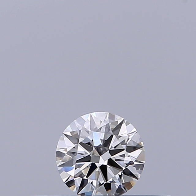 0.18 carat Round diamond E VVS1 Excellent