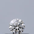 0.19 carat Round diamond E VVS1 Excellent