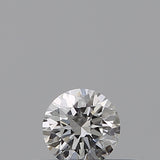 0.19 carat Round diamond H  IF Excellent