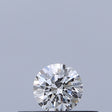 0.18 carat Round diamond E VVS2 Excellent