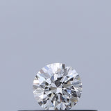 0.18 carat Round diamond E VVS2 Excellent