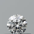 0.21 carat Round diamond E IF Excellent