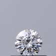 0.23 carat Round diamond E VVS1 Excellent