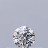 0.18 carat Round diamond F VVS1 Excellent