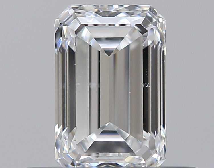 0.40 carat Emerald diamond E  SI1 Very good